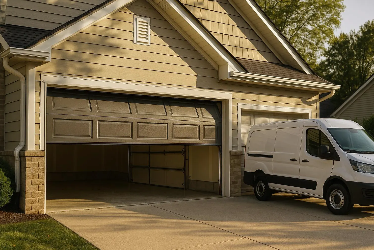 Garage Door in Sauk City